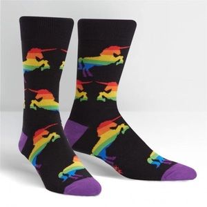 Unicorn Rainbow Crew Socks